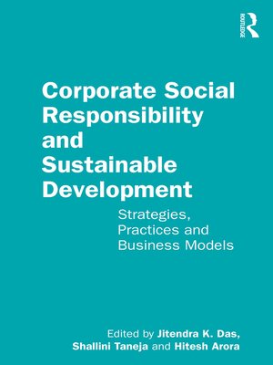 cover image of Corporate Social Responsibility and Sustainable Development